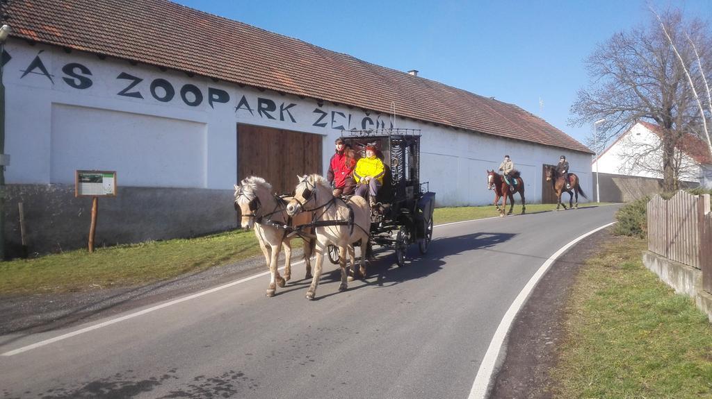 Zoopark Zelcin Villa Mělník Exteriör bild